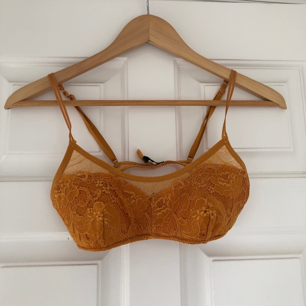 Urban Outfitters Golden Lightly Lined Bralette